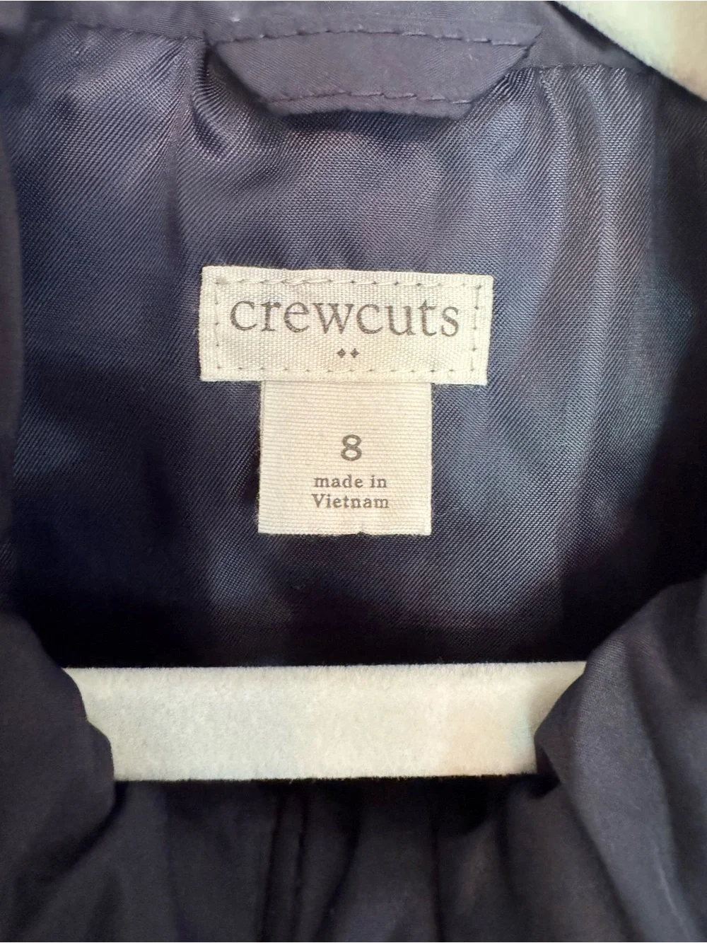 J.Crew Crewcuts Boys Quilted Puffer Vest in Dark Navy